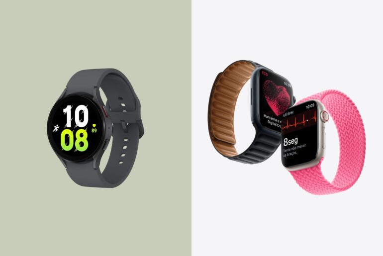 Galaxy Watch ou Apple Watch