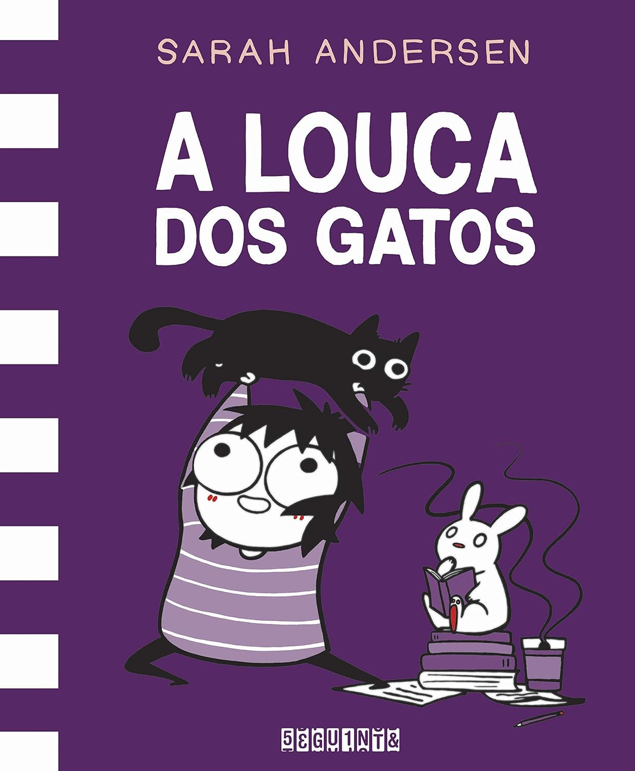 livro de presente A louca dos gatos