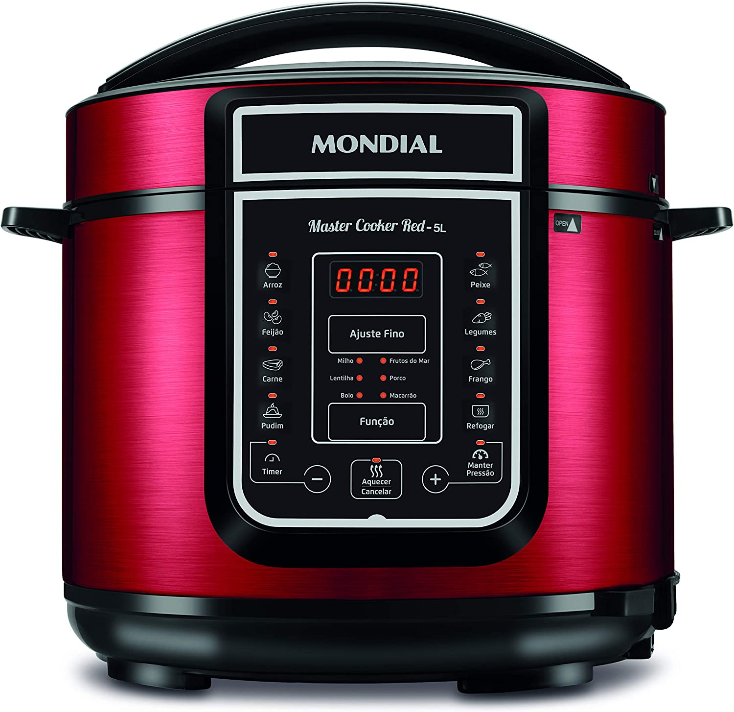 panela de pressão elétrica Mondial Master Cooker Red 