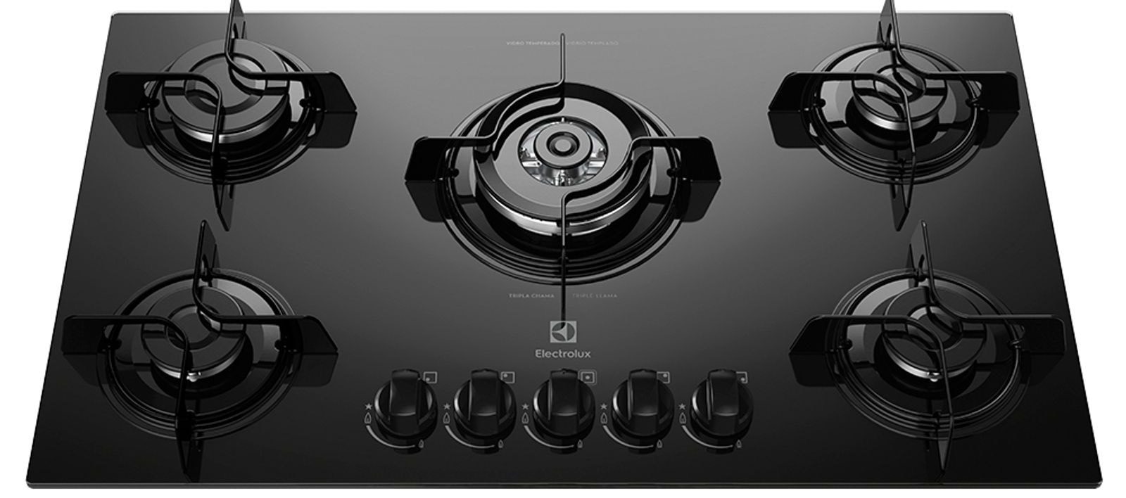 Cooktop a gás Electrolux KE4GP e KE5GP