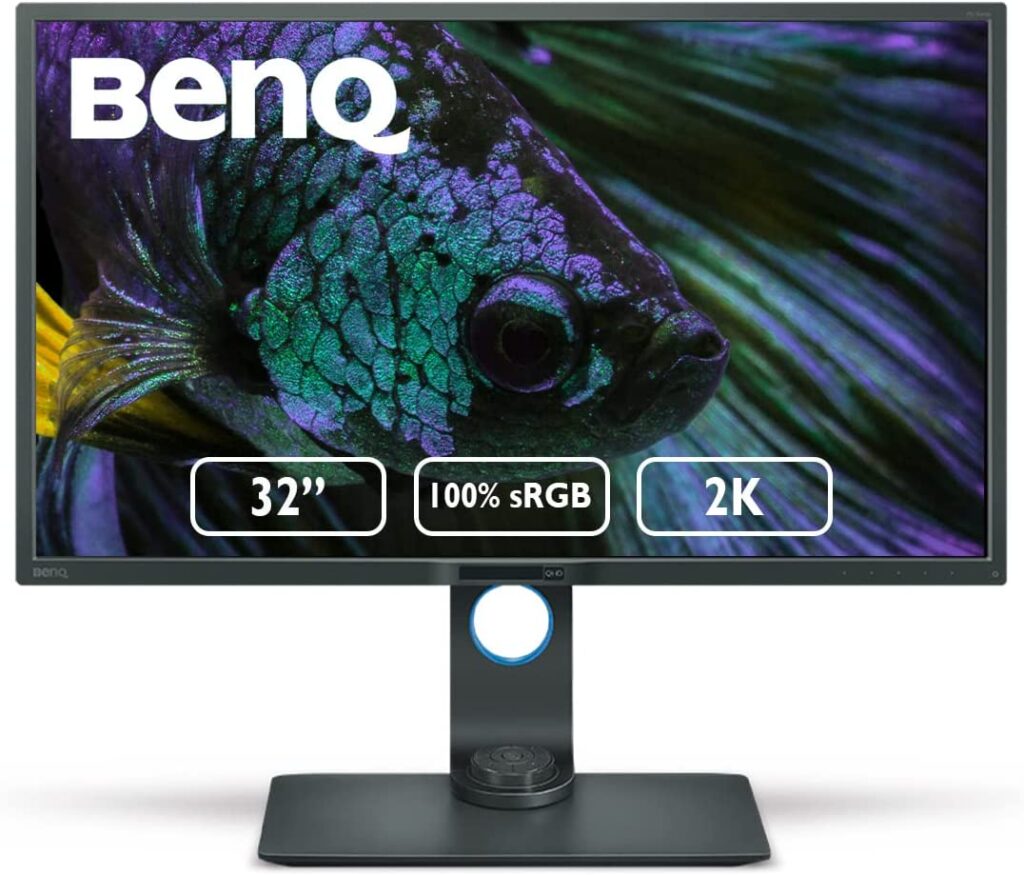 melhores monitores: BenQ 32"