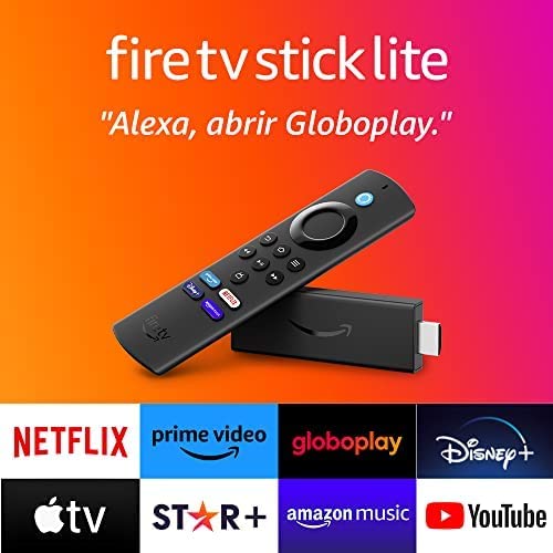 Principais aplicativos disponíveis no Fire Tv Stick Lite