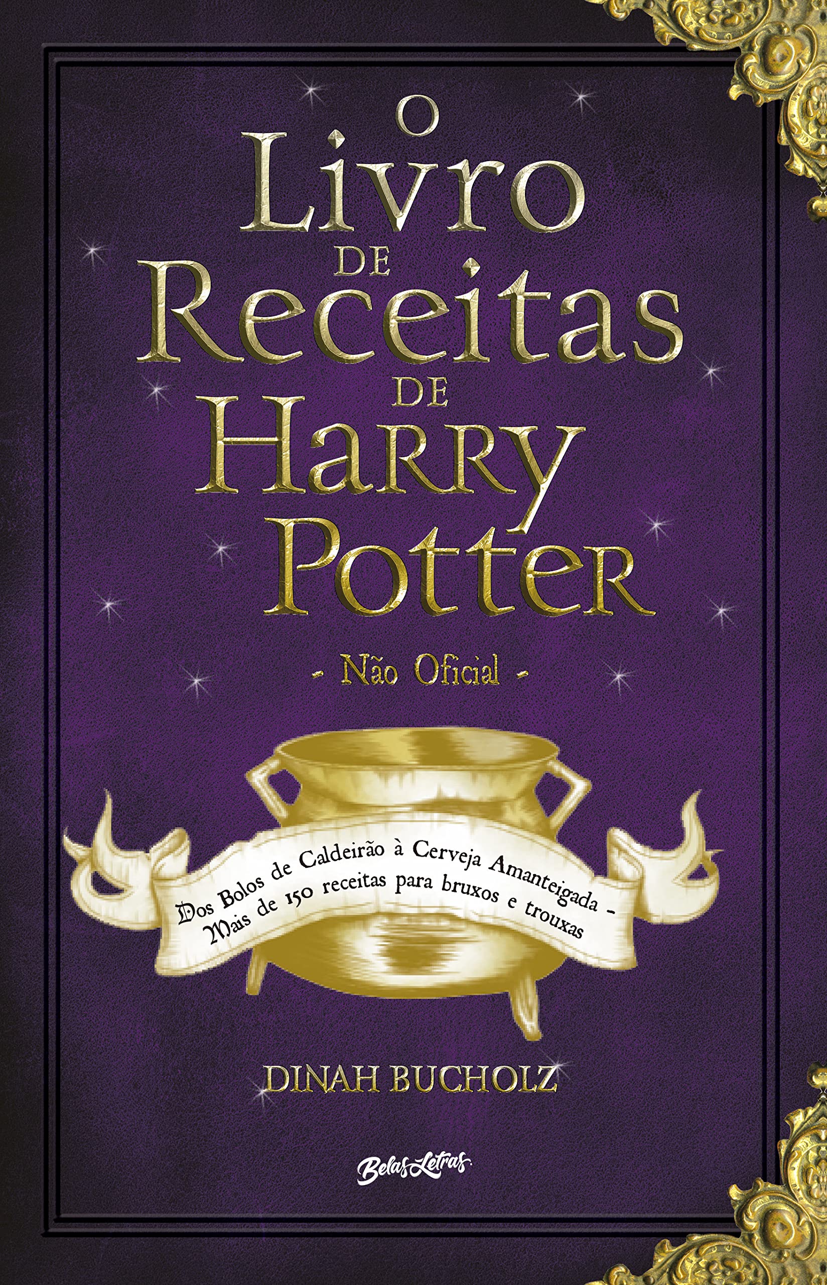 Livro de receitas de presente para fãs de Harry Potter