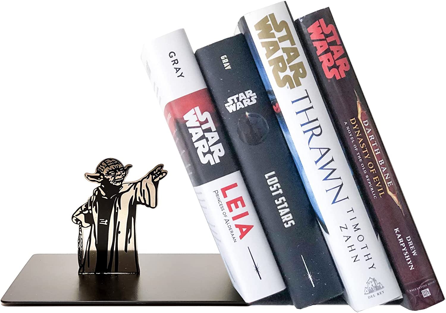 Aparador de livros de presente para fãs de Star Wars