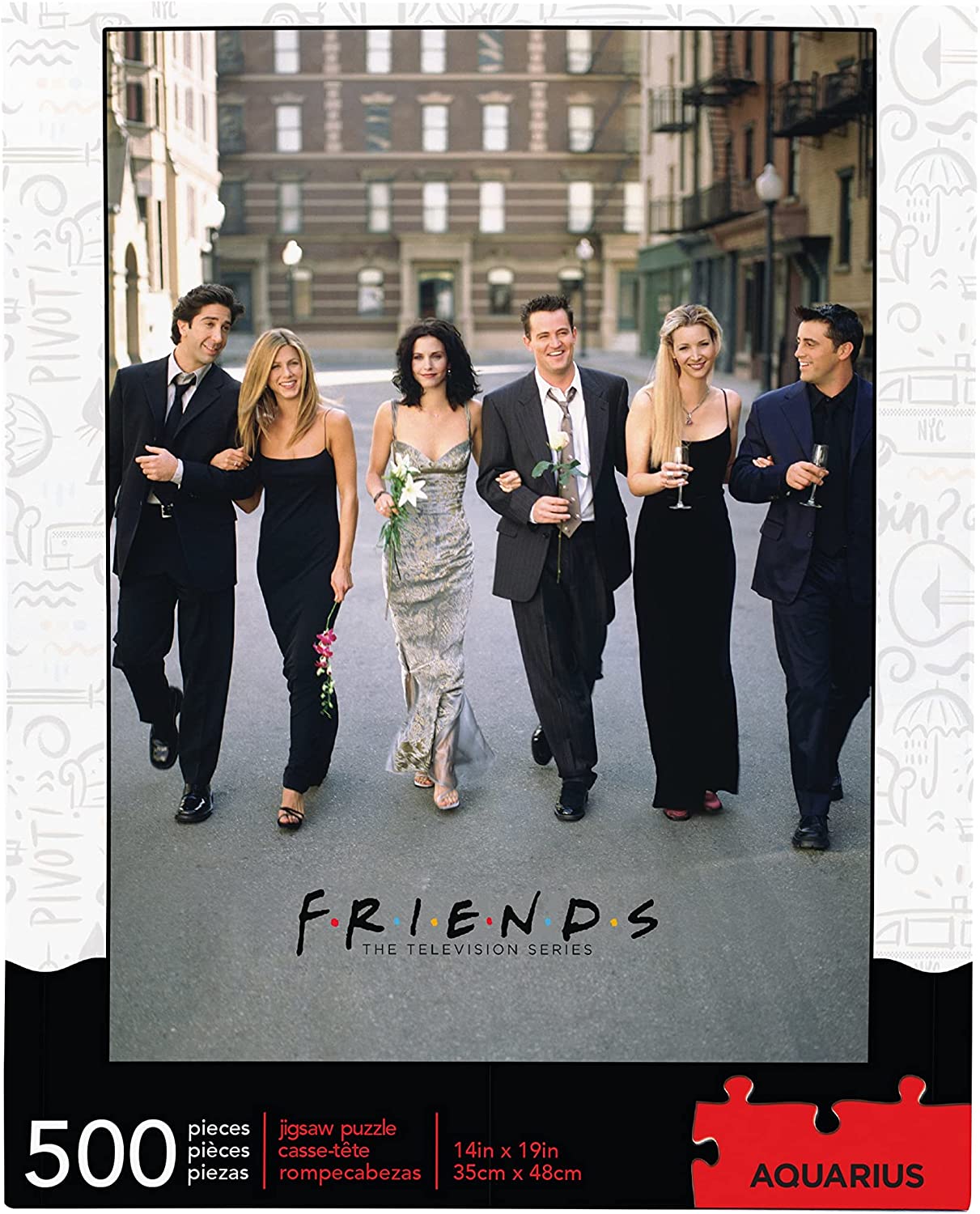 Quebra-cabeças de presente para fãs de Friends