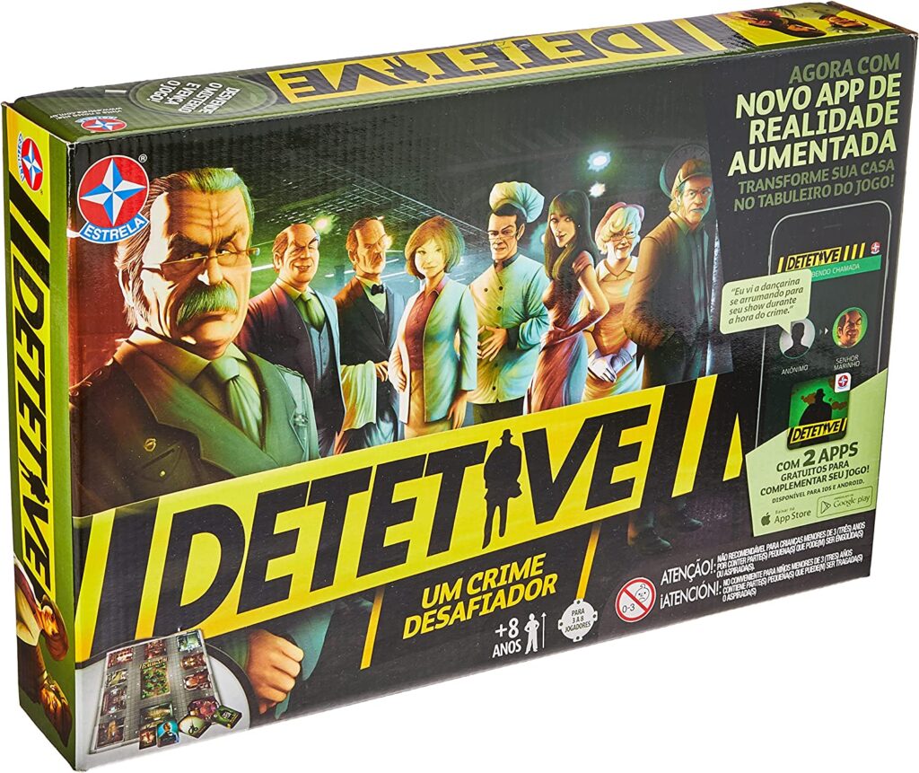 jogo de tabuleiro Detetive