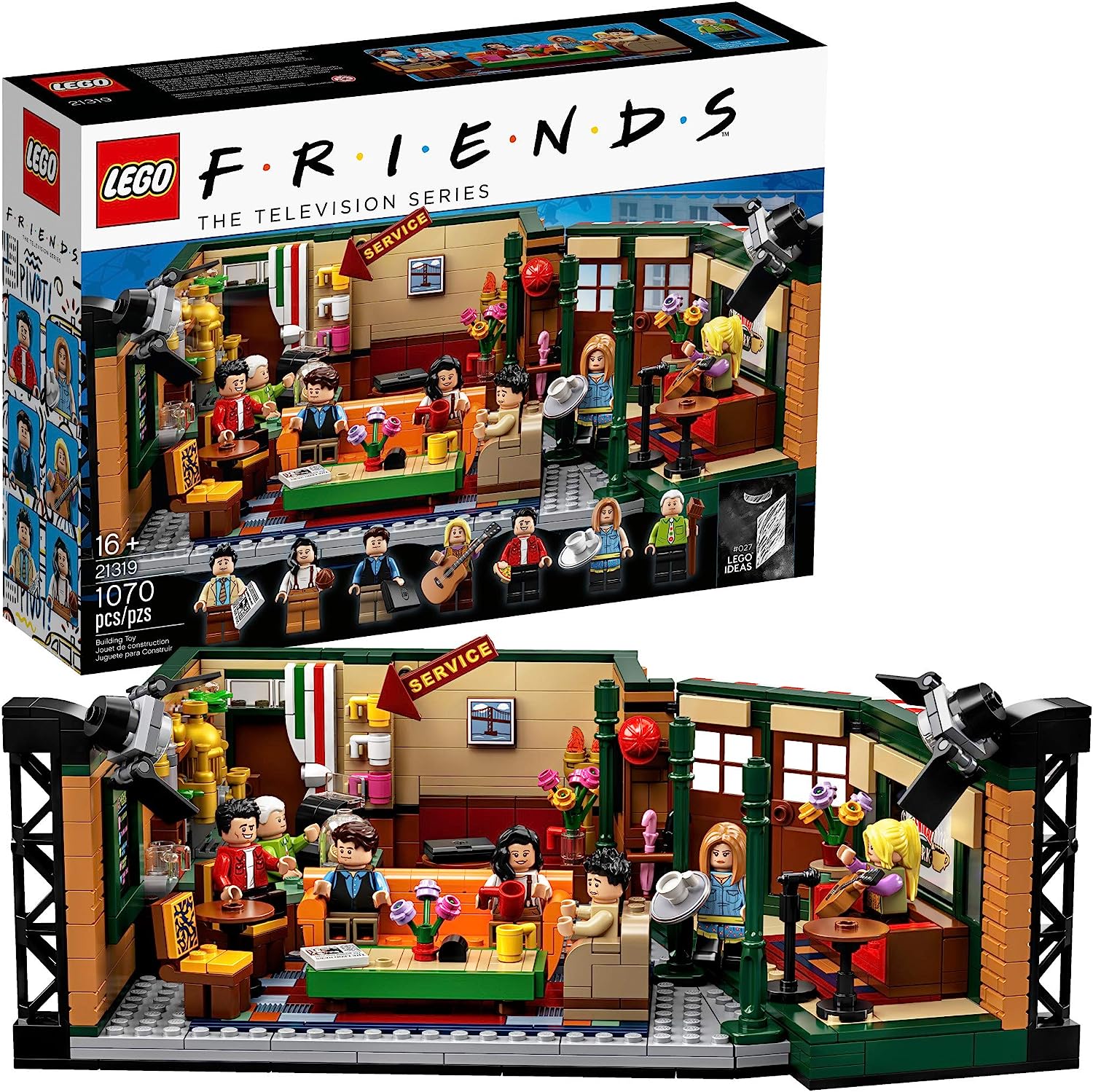 Lego de presente para fãs de Friends