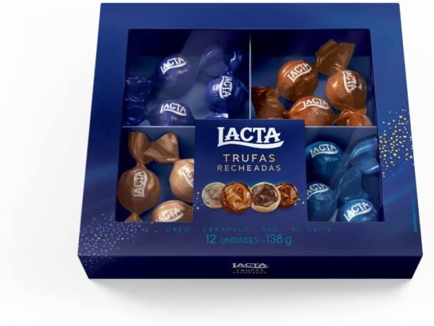 Caixa de bombons de presente para quem gosta de chocolate