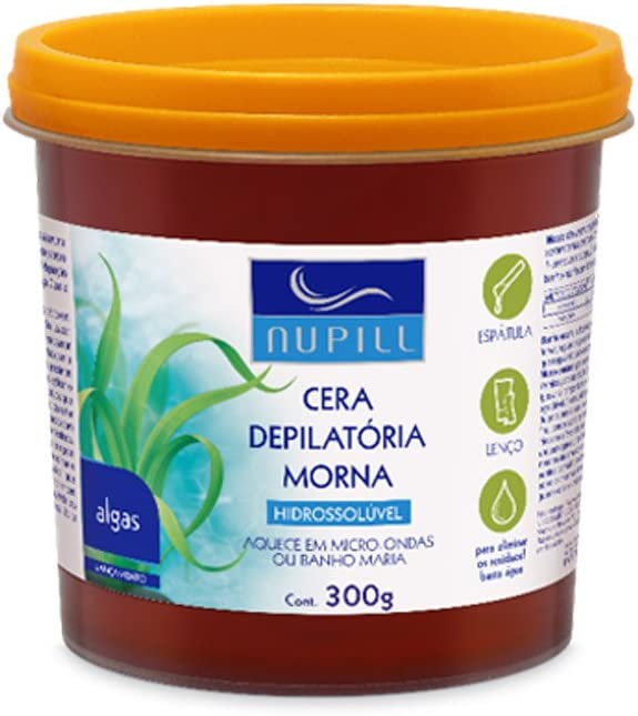 Cera para depilação Morna Nupill