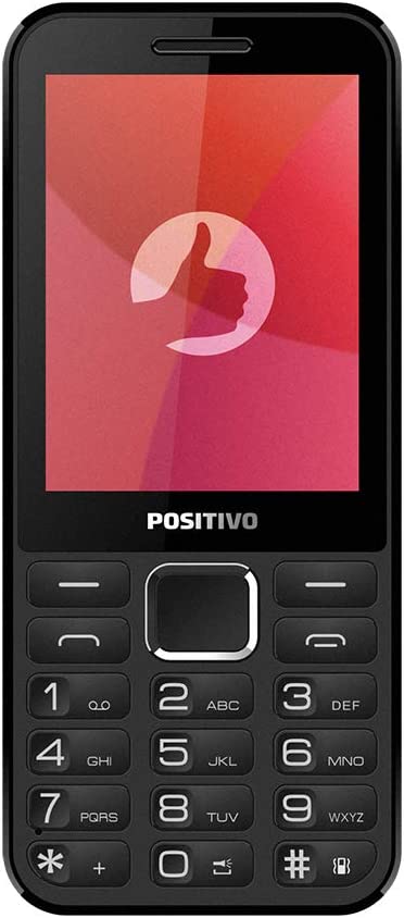 celular com teclado grande Positivo P28