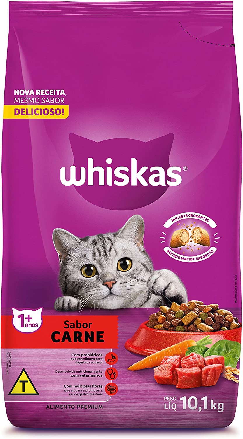 ração para gatos Whiskas