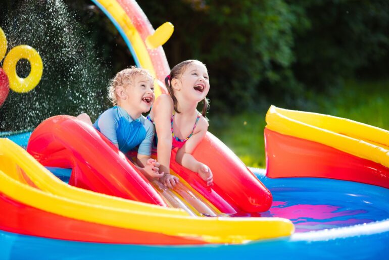 Piscina infantil inflável