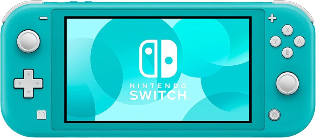 Nintendo Switch Lite na cor turquesa