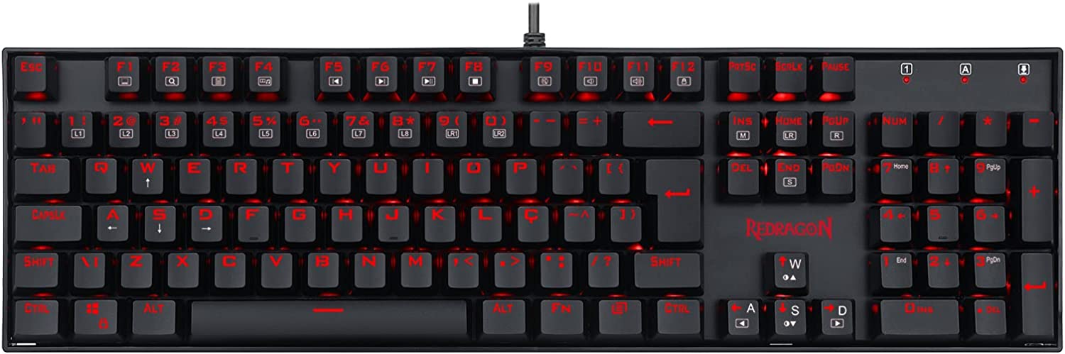 Teclado mecânico Redragon Mitra