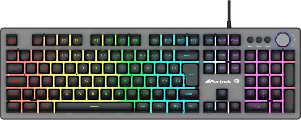 Teclado semi-mecânico Fortrek