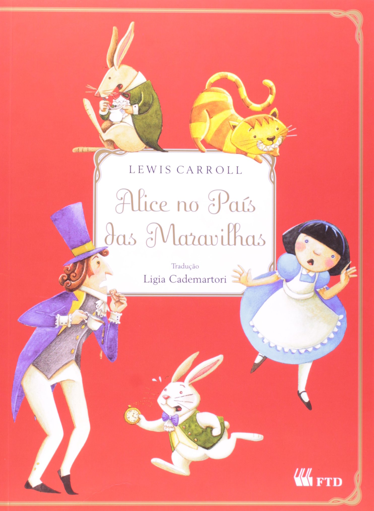 livro infantil Alice no País das Maravilhas