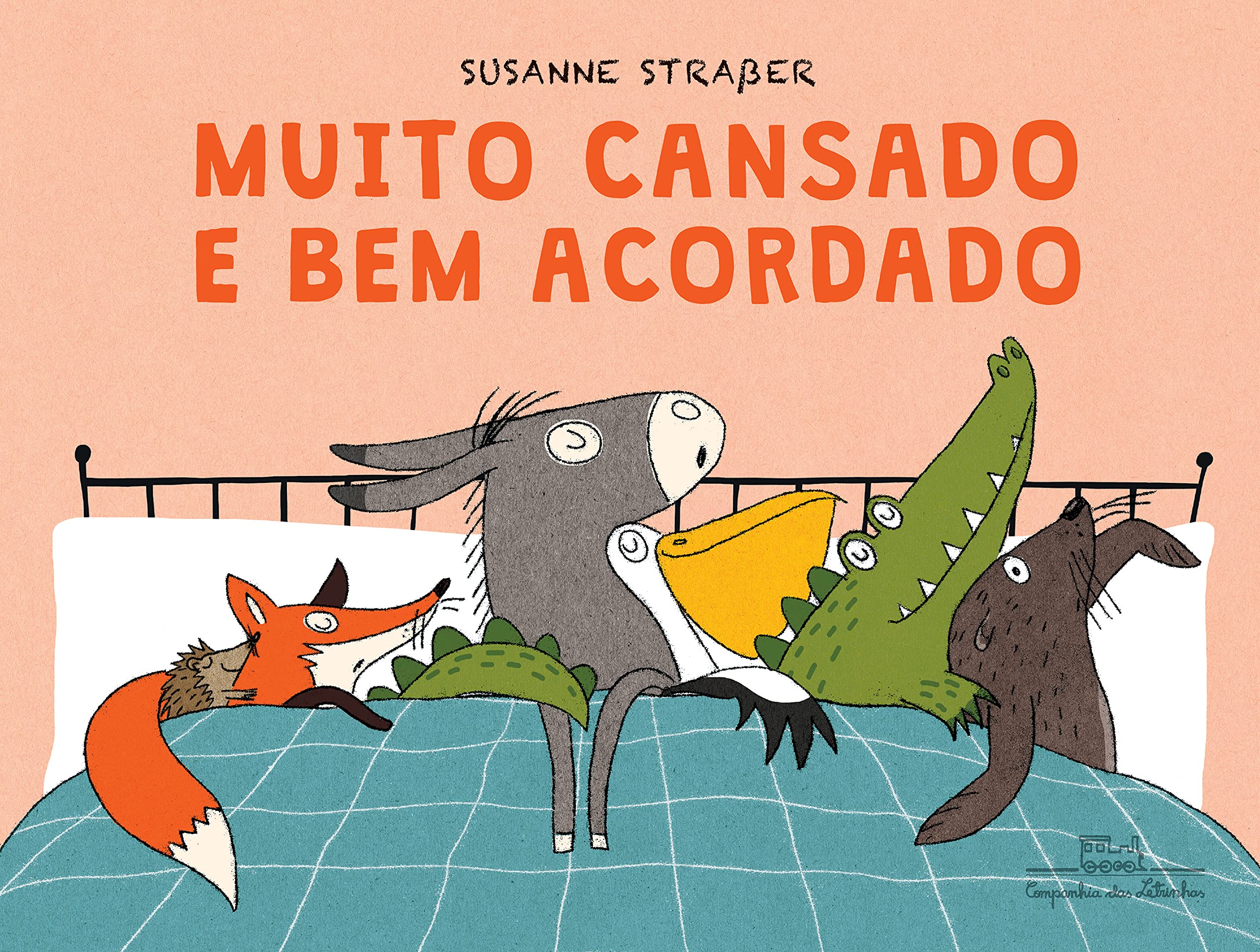 Livro infantil de 0 a 2 anos Muito Cansado e Bem Acordado