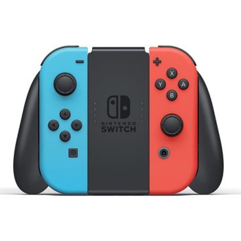 Nintendo Switch azul e vermelho