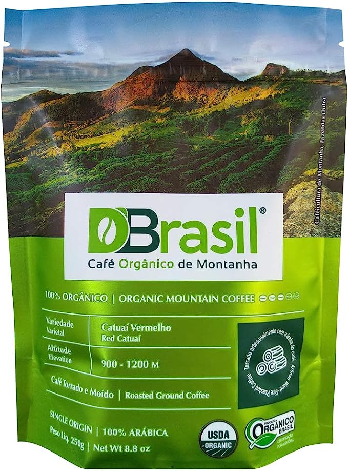 cafés orgânicos D'Brasil