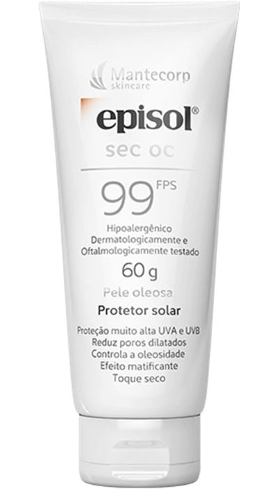 protetor solar facial Episol SEC OC