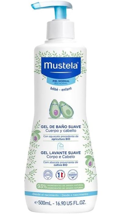 sabonete para bebê Mustela Gel Lavante