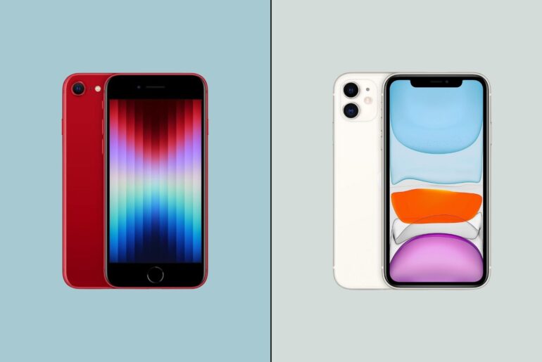 iPhone SE ou iPhone 11