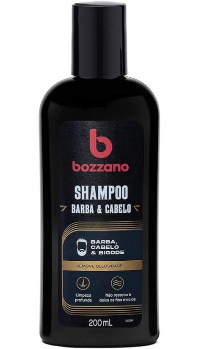 Shampoo para Barba, Cabelo e Bigode Bozzano