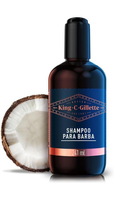 Shampoo para barba King C. Gillete