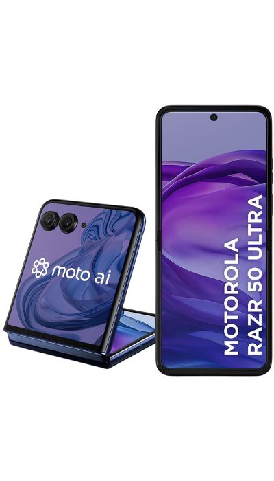 smartphone com tela pequena Motorola Razr 50 Ultra