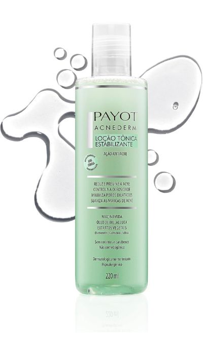 Payot Loção Tônica como produto para skincare