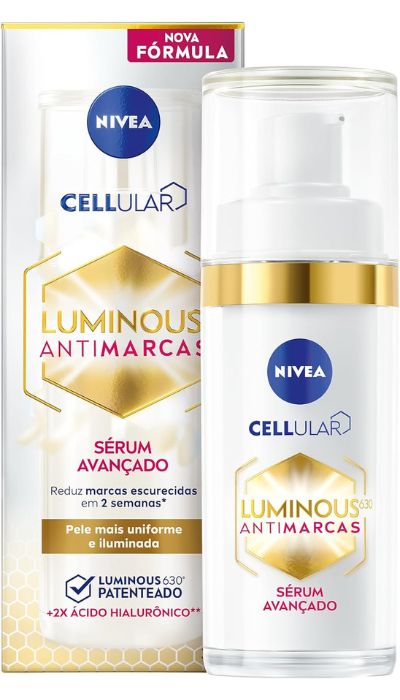 Nivea Cellular Luminous como produto de skincare