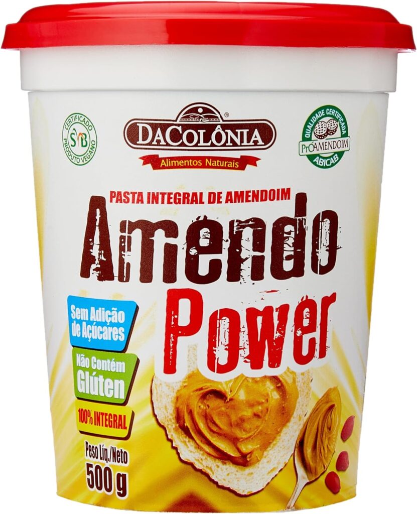 pasta de amendoim DaColônia Amendopower