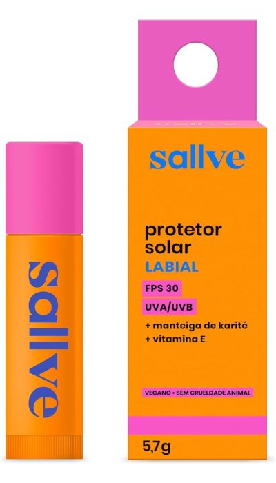 Protetor solar labial Sallve