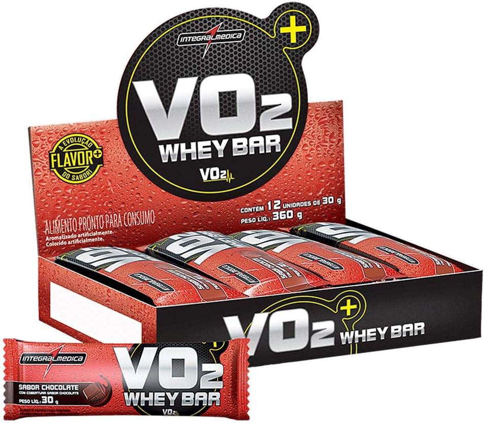 Barra de proteína Vo2 Whey Bar 