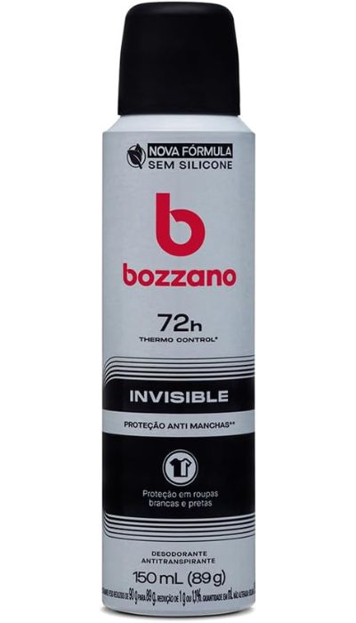 desodorante masculino Bozzano Invisible