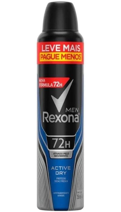 desodorante masculino Rexona Men Active Dry  