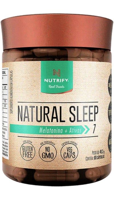 Melatonina Nutrify Natural Sleep