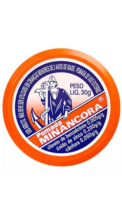 Pomada para espinhas Minancora