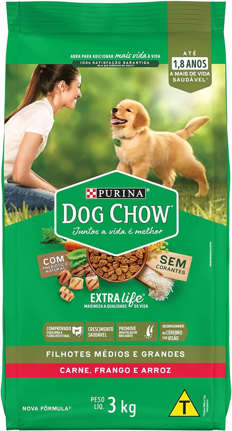 ração para filhote Purina Dog Chow 