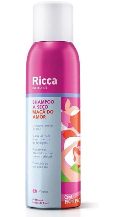 Shampoo a seco Ricca Maçã do Amor