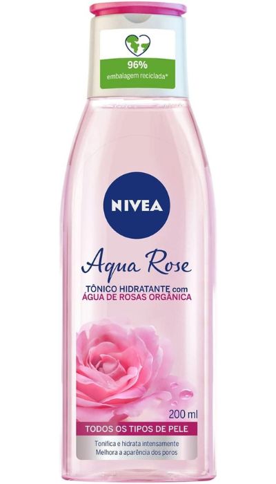 Tônico Renovador Nivea Aqua Rose