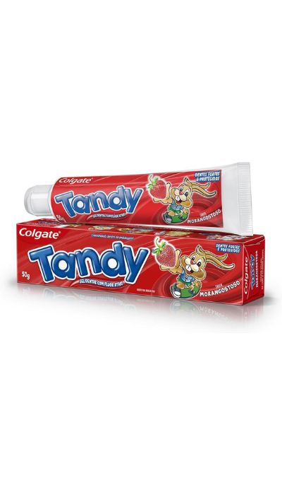 pasta de dente infantil Colgate Tandy