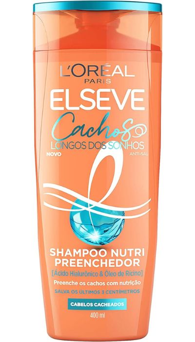shampoo para cabelo cacheado Elséve Cachos Longos Dos Sonhos