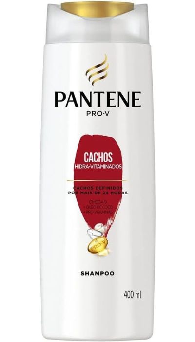 shampoo para cabelo cacheado Pantene Cachos Hidra-Vitaminados
