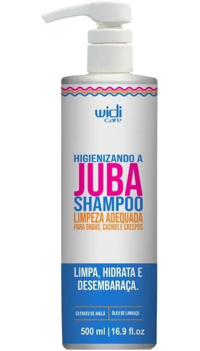 shampoo para cabelo cacheado Widicare Higienizando a Juba