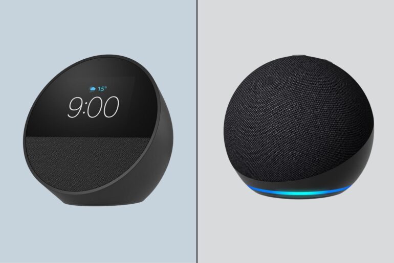 Echo Spot vs Echo Dot