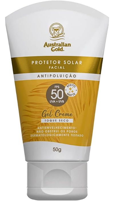 protetor solar em gel Australian Gold