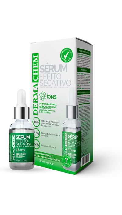 sérum para pele oleosa Dermachem Efeito Secativo