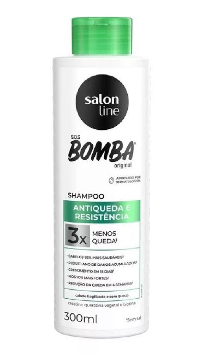 shampoo antiqueda Salon Line SOS Bomba