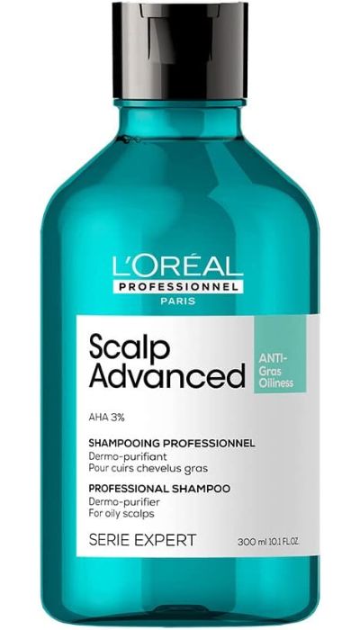 shampoo para cabelo oleoso L'Oréal Professionnel Scalp Advanced